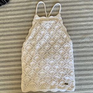 NWOT hollister crochet top!